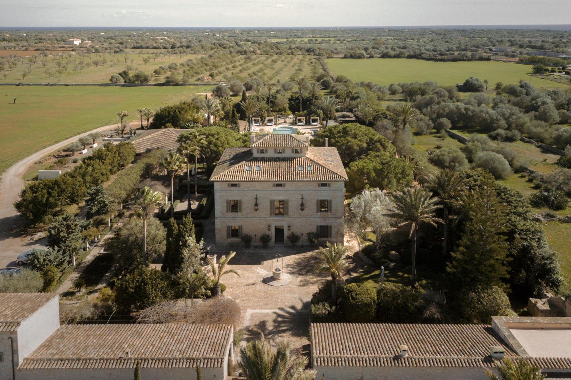 Hotel Cal Reiet Holistic Retreat Santanyí Exterior foto